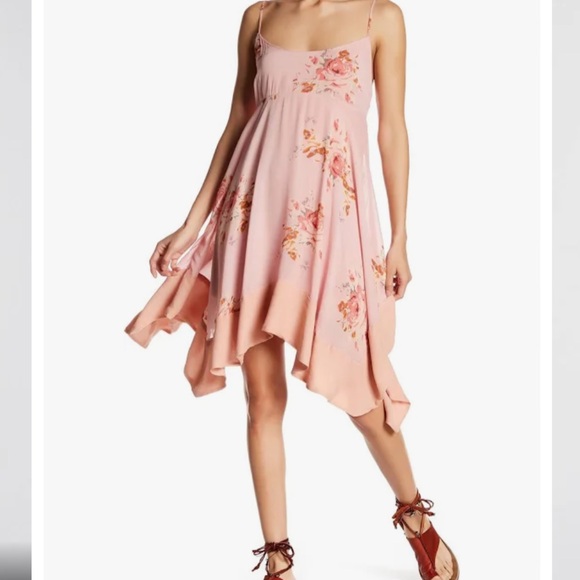 Free People Faded In Bloom Mini Floral Dress - Picture 11 of 11